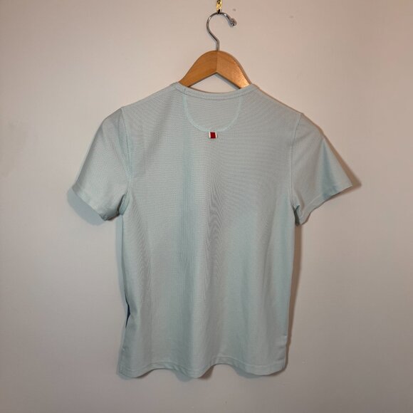 Women's Tracksmith Van Cortlandt Tee in Sky Gray/Stone Grey, Size Small - Picture 7 of 7